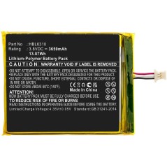 CoreParts Battery 14Wh Li-Polymer 38V - High Performance & Reliability (MBXPOS-BA0506)